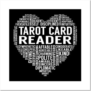 Tarot Card Reader Heart Posters and Art